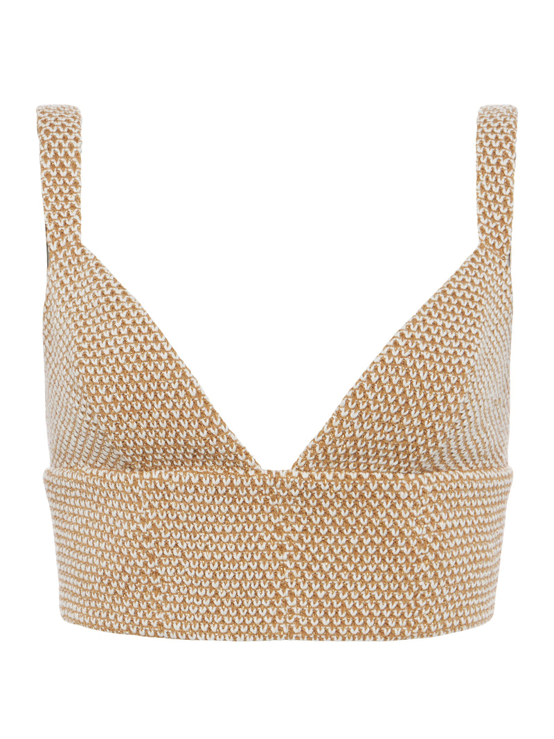 L’AGENCE CATALIA KNIT BRA TOP