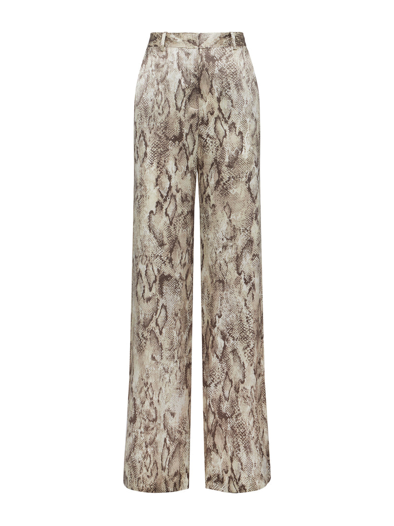 L’AGENCE PILAR SILK WIDE LEG PANT