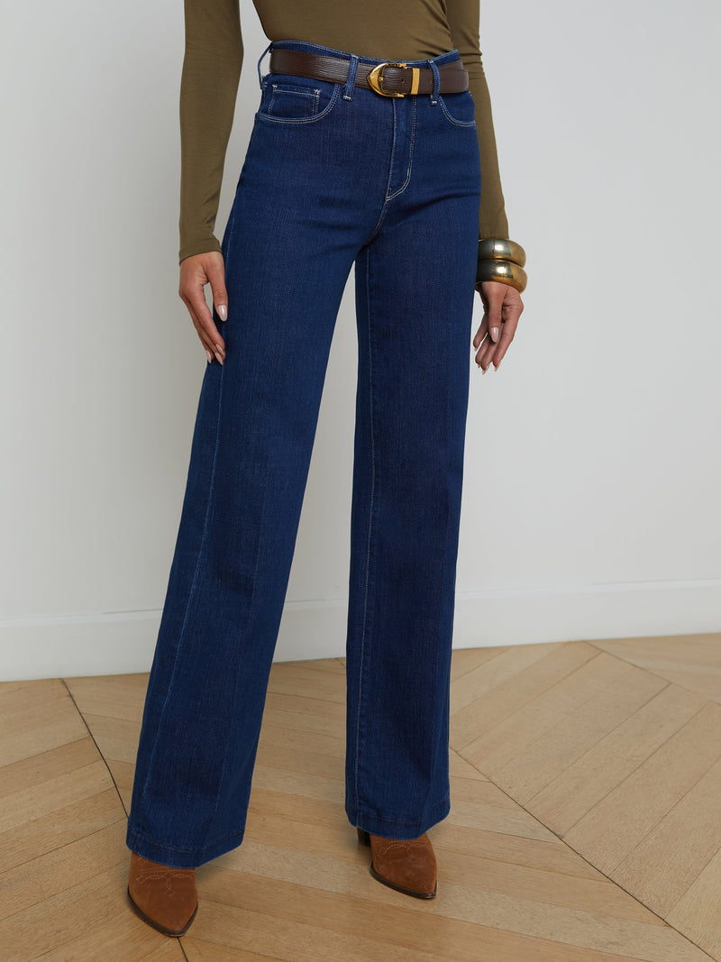 L’AGENCE CLAYTON WIDE LEG JEAN