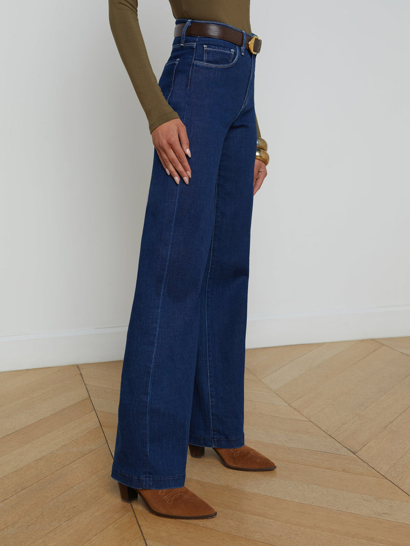 L’AGENCE CLAYTON WIDE LEG JEAN