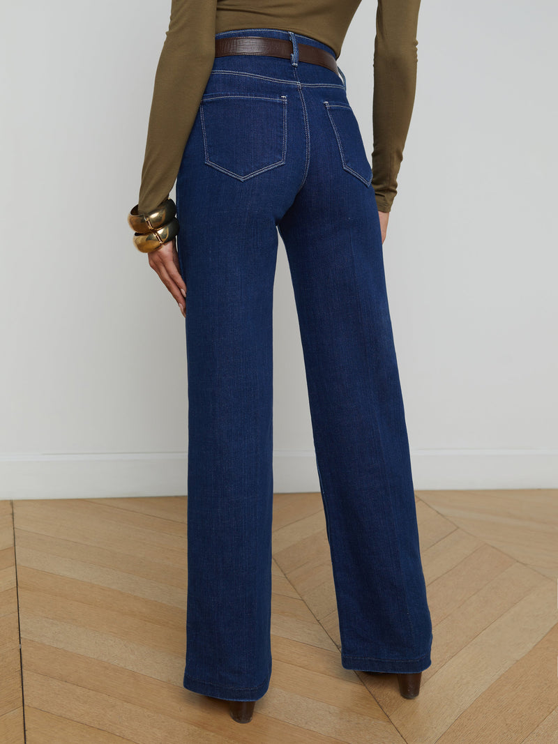 L’AGENCE CLAYTON WIDE LEG JEAN