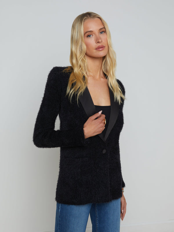 L’AGENCE BAILEIGH KNIT BLAZER