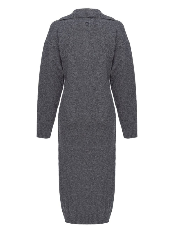 PINKO VELLUTATO KNIT DRESS