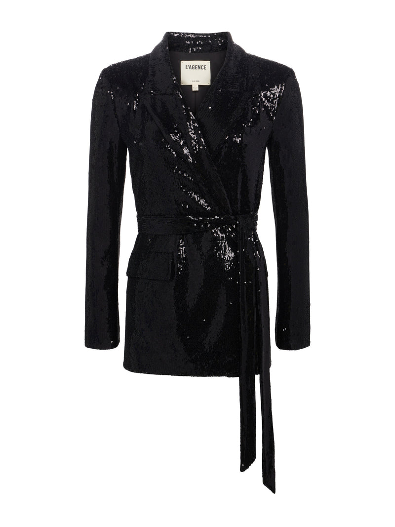 L’AGENCE JORDANA WRAP BLAZER