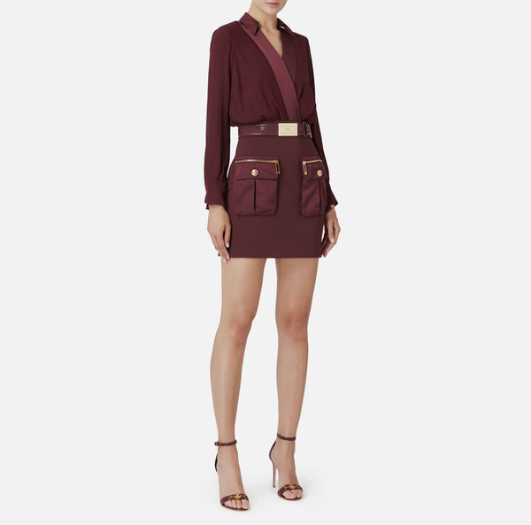 ELISABETTA FRANCHI MINI DRESS