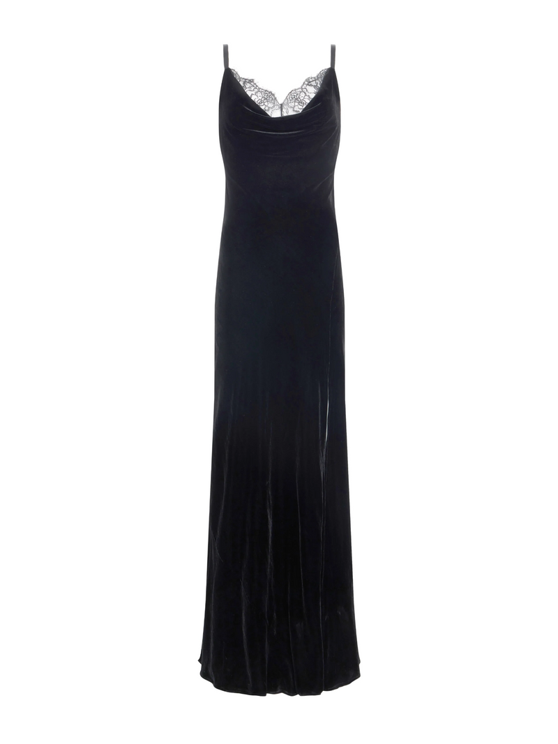 L’AGENCE VENICE VELVET DRESS