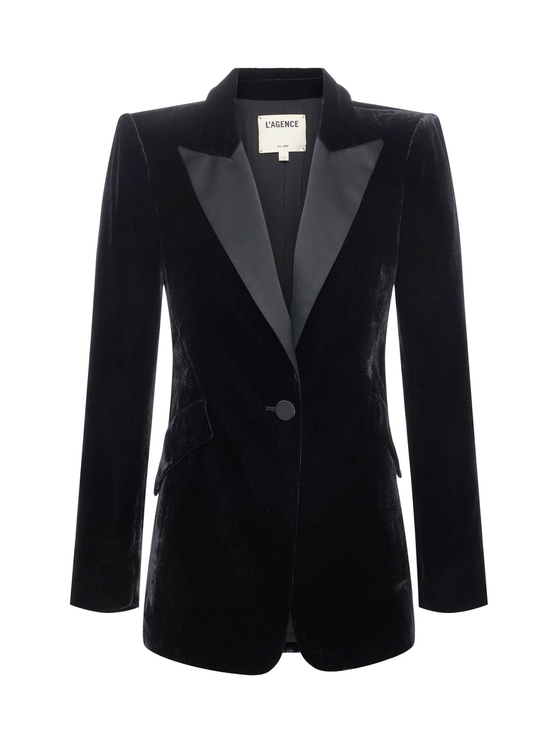 L’AGENCE SHEILA VELVET BLAZER