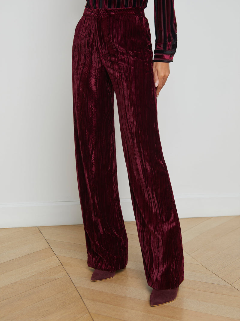 L’AGENCE LIVVY VELVET TROUSER