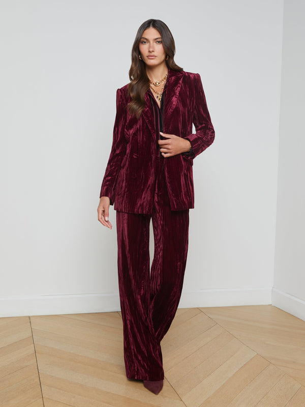 L’AGENCE AIMEE VELVET JACKET