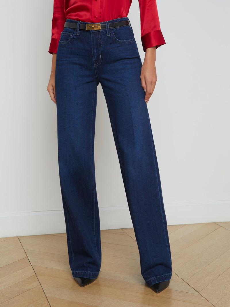 L’AGENCE CLAYTON WIDE LEG JEAN