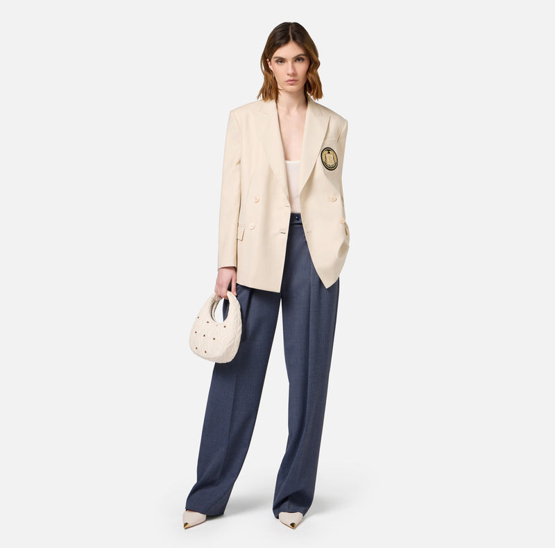 ELISABETTA FRANCHI DOUBLE BREASTED JACKET