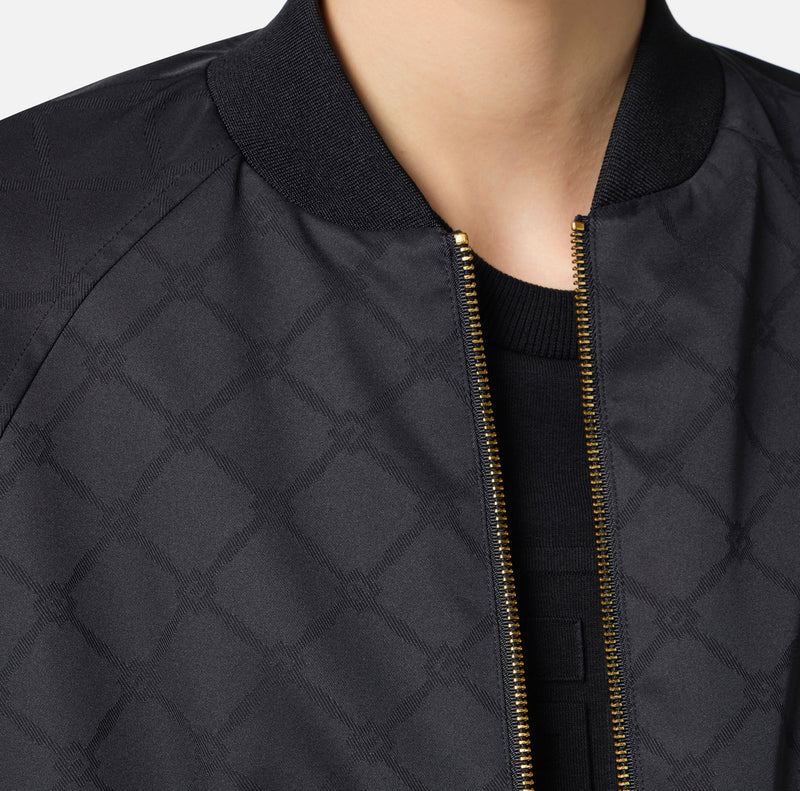 ELISABETTA FRANCHI BOMBER IS TECHNICAL FABRIC