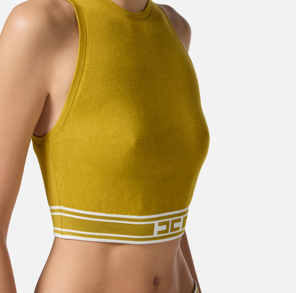 ELISABETTA FRANCHI CROPPED TOP