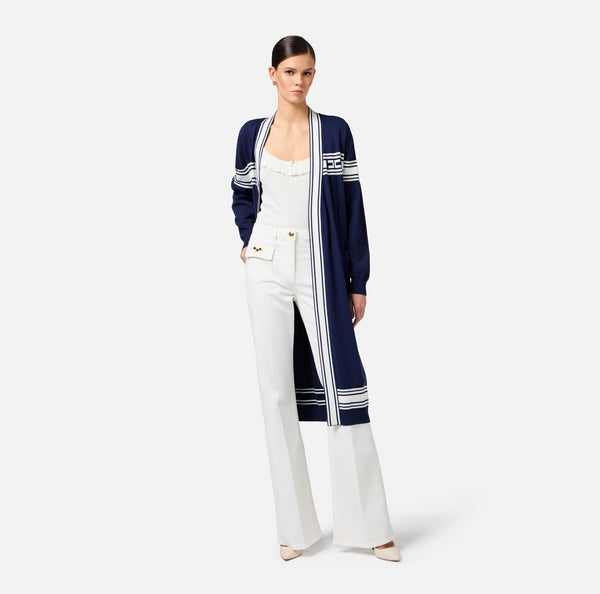 ELISABETTA FRANCHI LONG CARDIGAN