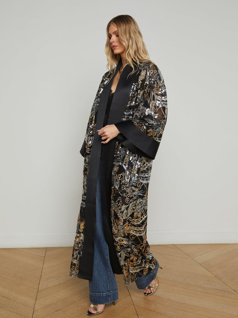 L’AGENCE JIN EMBELLISHED KIMONO