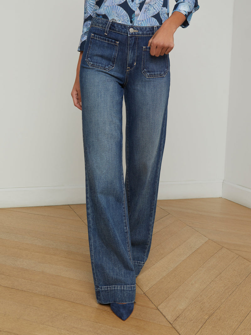 L’AGENCE NOLAN PATCH JEAN