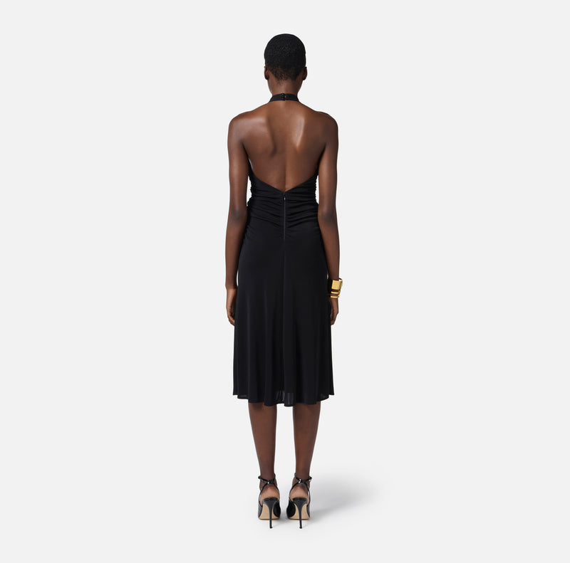 ELISABETTA FRANCHI HALTER DRESS