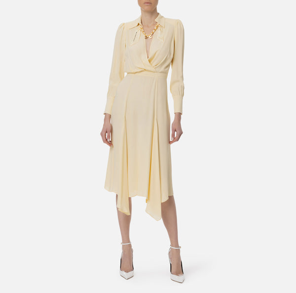 ELISABETTA FRANCHI MIDI DRESS