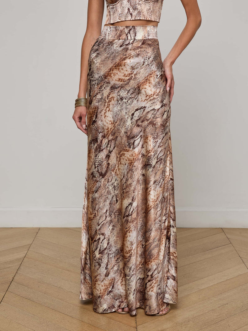 L’AGENCE RYKER SILK SKIRT