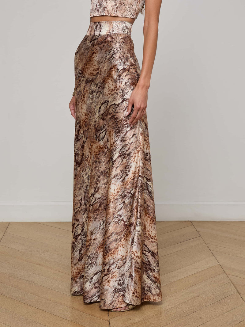 L’AGENCE RYKER SILK SKIRT