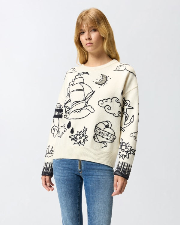 PINKO ANDROS KNIT