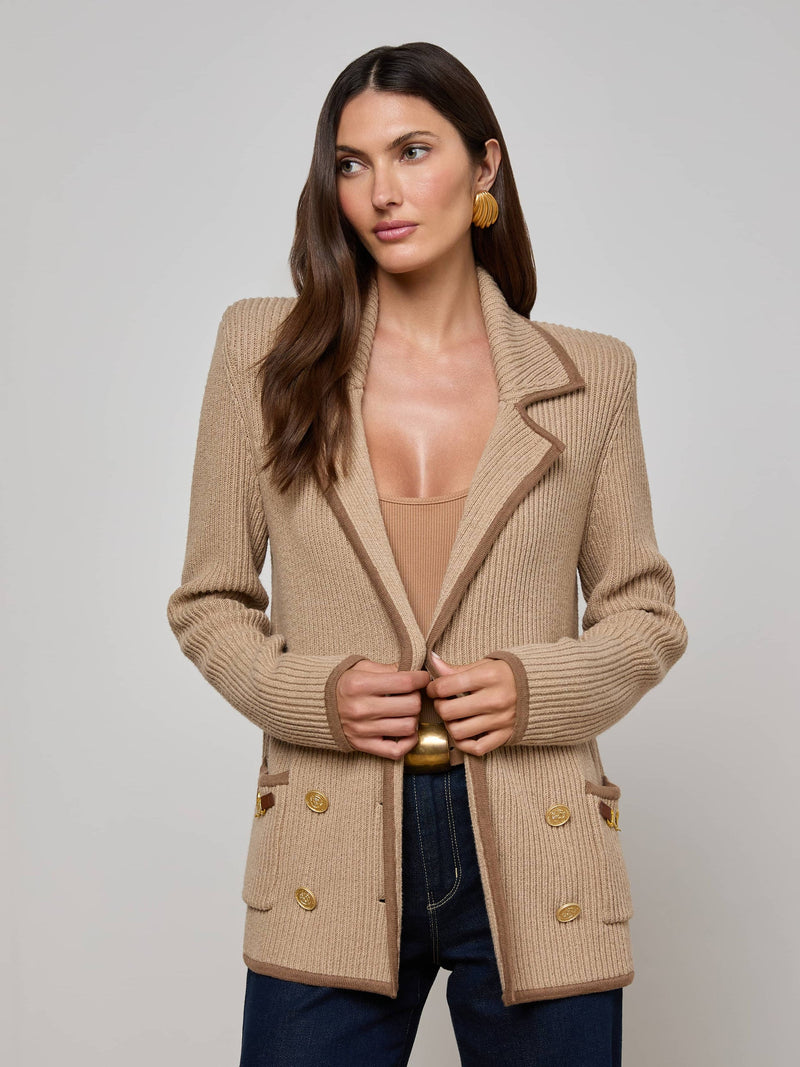 L’AGENCE RANCH KNIT BLAZER