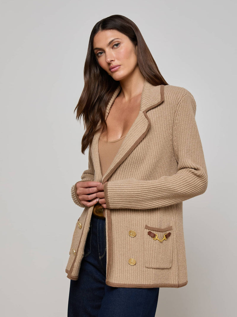 L’AGENCE RANCH KNIT BLAZER