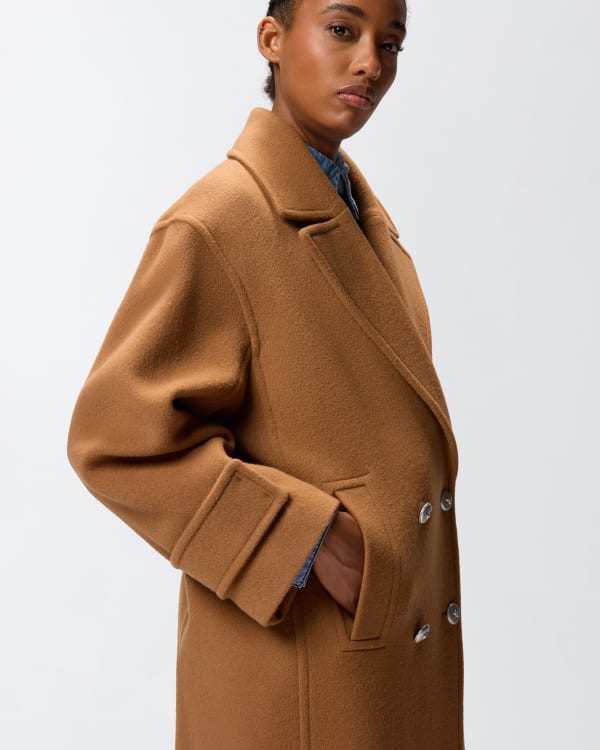 PINKO CAMEMBERT COAT