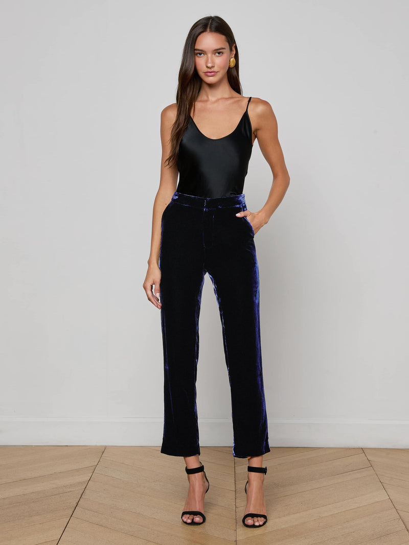 L’AGENCE REBEL VELVET TROUSER